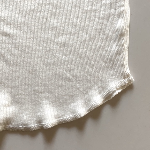 Zara Rib Long Sleeve Round Neck Shirt - Picture 6 of 6